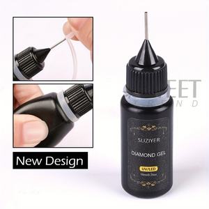 Colle adhésive pour <span class=keywords><strong>strass</strong></span> à ongles 10 ml pour coller les décorations 3D, DIY, super forte, pour l'art des ongles, cristaux, bijoux, gel de scellement des bords - Product Image 4