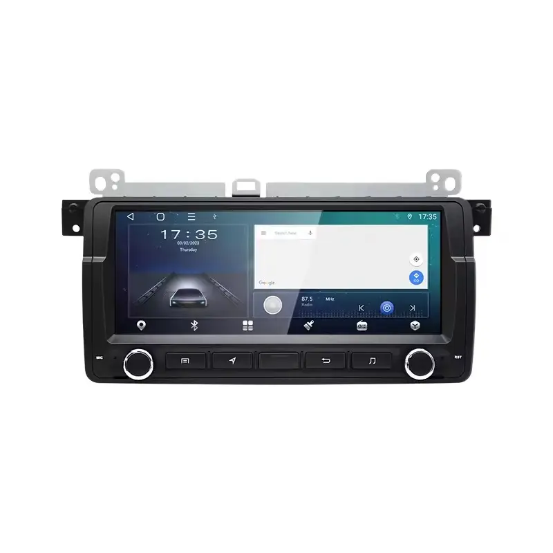 Cho BMW M3 3Series E46 RDS âm nhạc Màn hình 8.8 "Android Auto Carplay xe đa phương tiện video người chơi đài phát thanh Bluetooth GPS Navigation