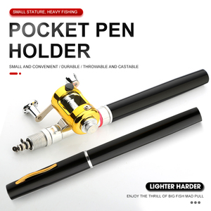 FISHGANG Telescopic <strong>Pen</strong> Mini Fishing <strong>Rod</strong> Telescopic Pocket Mini <strong>Pen</strong> Fishing <strong>Rod</strong> and Reel <strong>Pen</strong> Telescopic - Product Image 4