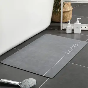 Schnell trocknende super saugfähige Form Dusch matte Badezimmer Boden matte Teppich für Badezimmer