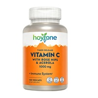 Capsules végétaliennes de Vitamine C 1000mg à libération prolongée, Épinette et Acerola, Marque Privée OEM, pour le Bien-être Quotidien et le Soutien Antioxydant