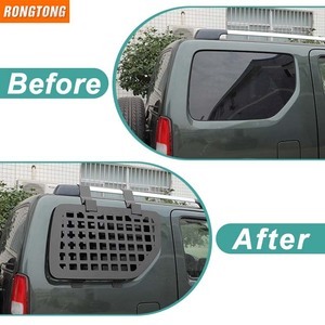 Chất Lượng Cao Phụ Kiện Bên Ngoài Cửa Sổ Phía Sau Glass Armor Bảo Vệ Và Trang Trí Cho Suzuki Jimny 2007-2017 - Product Image 4