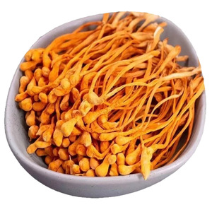 Op maat gemaakte verpakking 100% natuurlijke gehele gedroogde <span class=keywords><strong>Cordyceps</strong></span> Militaris Chong Cao Hua 500g vacuüm verpakt voor koken & thee - Product Image 1