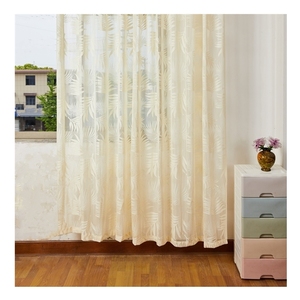 Tenda per Hotel Voile satinato con tessuto Jacquard traspirante al <span class=keywords><strong>metro</strong></span> - Product Image 1