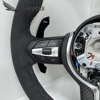 Palettes de changement de vitesse magnétiques de haute qualité en suède pour volant BMW F01 F10 F15 F20 F30 F35 F87 M3 F80 E70 E90