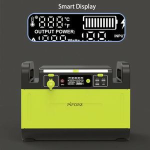 Système d'énergie solaire portable 1000W LiFePO4, générateur de secours fiable - Product Image 2