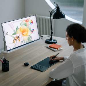 Tavoletta Grafica Huion Inspiroy Keydial KD200 Aggiornata, Area di <span class=keywords><strong>Lavoro</strong></span> 8.9*6.6, <span class=keywords><strong>Tablet</strong></span> per Disegno - Product Image 6