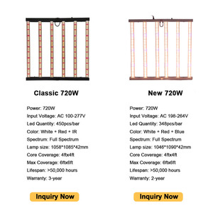 Lampe de culture LED 420 500 720 Watt IP67 personnalisée avec contrôleur maître MeanWell Lm301h Lm281b et passerelle, sans taxes - Product Image 5