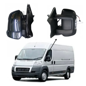 <span class=keywords><strong>Specchietto</strong></span> Laterale Elettrico Anteriore Nero OEM 7701061191/7700435922 per <span class=keywords><strong>Fiat</strong></span> <span class=keywords><strong>Ducato</strong></span> 2006 in poi, Nuovo Modello HL-H108 con Garanzia di 1 Anno - Product Image 1