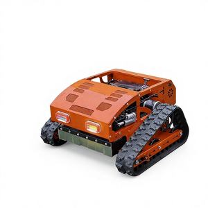 Tondeuse à gazon industrielle compacte à chenilles pour exportation transfrontalière, sans fil, avec moteur diesel monocylindre 2 temps, pour le désherbage des champs - Product Image 1