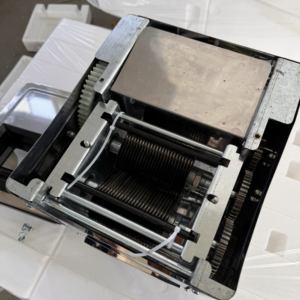 새로운 전기 상업용 고효율 고기 슬라이서 완전 자동 고기 야채 슬라이서 가정용 스테인레스 스틸 소형 슬라이서 - Product Image 3