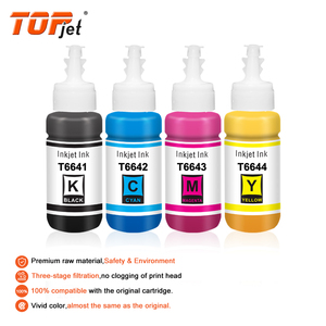 Tinta de Recarga Compatible Topjet T664 <span class=keywords><strong>664</strong></span> T6641 T6642 T6643 UV para Impresoras de Inyección de Tinta <span class=keywords><strong>Epson</strong></span> L120 L380 L210 L220 L3060 - Product Image 3