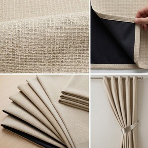 Tissu d'ameublement 100% lin, écologique, respirant, texturé, motifs floraux, léger, pour projets résidentiels et hôteliers, sur mesure # 031 - Product Image 3