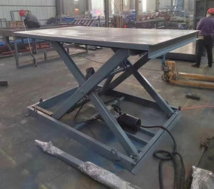 Mesa elevadora hidráulica para almacén, <span class=keywords><strong>motor</strong></span> de bomba, equipo de inclinación para laboratorio, escalera de oficina, elevador de tijera eléctrico pequeño - Product Image 6