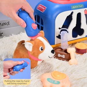 <span class=keywords><strong>Jeu</strong></span> vétérinaire interactif électronique Chiot en peluche Jouets <span class=keywords><strong>de</strong></span> rôle pour tout-petits Kit <span class=keywords><strong>de</strong></span> docteur Jouet d'aboiement pour animaux <span class=keywords><strong>de</strong></span> compagnie Chiots - Product Image 3