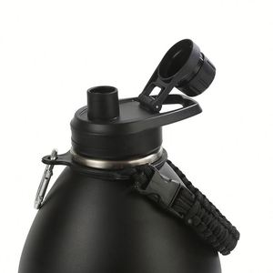 Custom Logo High Capacity 128oz 87oz 64oz Leak Proof Vacuum Insulated Stainless Steel Water <b>Bottles</b> <b>Thermos</b> With Handle - Product Image 2
