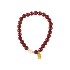 Pulsera de Perlas Naturales WENCHI con Accesorios, 400g, Joyería Elegante para un Estilo Personalizado - Product Image 2