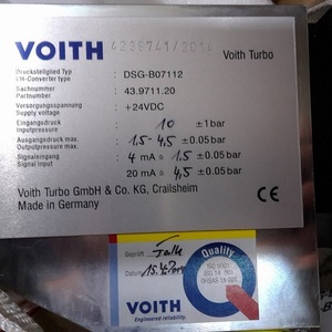วาล์วควบคุมแรงดัน Voith Electro Hydraulic Converter รุ่น DSG-B07112 ผลิตในประเทศเยอรมนี - Product Image 5