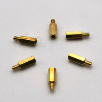 Fasteners Single-Ended Inner and Outer Teeth Hollow Hexagonal Copper Studs