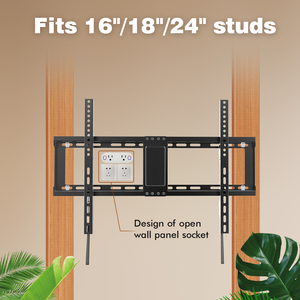 For Stainless Steel 600x400mm Low Profile Tilt TV Mounting Bracket for 32"-<b>70</b>" 35kg Load Capacity Low Profile TV Wall Mount - Product Image 5