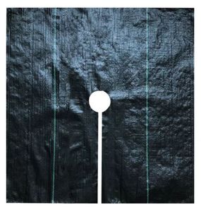 100gsm agricole largement utilisé anti-herbe géotextile modèle couvre-sol tapis de mauvaises herbes PP/PE plastique barrière contre les mauvaises herbes bâche 2m largeur - Product Image 5