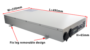 BA <b>Slim</b> 12.8V105Ah LiFePO4 Battery Cell for Caravan RV & Marine Use CE Certified Max 100A Discharge - Product Image 5