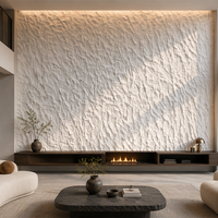 Revêtement mural en pierre souple MCM à texture ciselée, léger et flexible, pour usage intérieur et extérieur