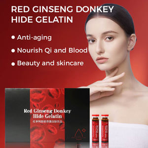 Suplemen kesehatan antioksidan efektif Ginseng merah pemutih keledai kulit ikan Gelatin kolagen cairan polipeptida - Product Image 1