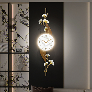 Horloge murale moderne 24*99cm Bird Collection Quartz Advanced Sense Design contemporain pour salon Restaurant Montre murale - Product Image 3
