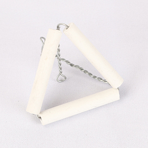 Triangle en argile pour le support des creusets de fusion, équipement de laboratoire - Product Image 2