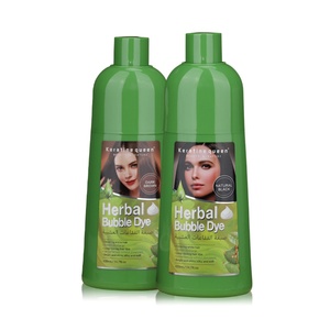 Champú Tinte para el Cabello 3 en 1, Natural, Orgánico, a Base de Plantas, Permanente, Color Negro, de Fabricante de Productos para el Cuidado del Cabello - Product Image 1