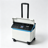 Alimentation d'urgence hors réseau portable de 5,5 kW alimentée par batterie au lithium-fer-phosphate avec sortie USB à charge rapide QC3.0