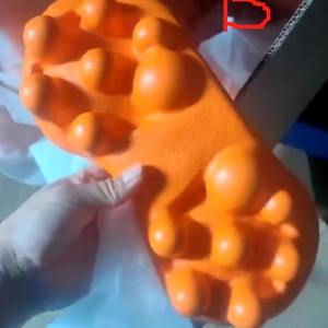 Versión Actualizada: Masajeador Lumbar de Diseño Ergonómico para Alivio del Dolor Espinal, Relajación y Estiramiento, con Almohadillas Adhesivas de Espuma EVA para la Cintura - Product Image 6