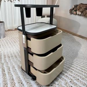 Chariot de rangement multifonctionnel sur mesure pour salon de beauté, chariot à outils pour spa, massage des pieds et manucure - Product Image 1