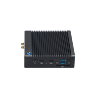 Mini PC Industrial con Firewall, Intel Pentium N3700/3710, 6 Puertos Gigabit Ethernet, Windows/Linux/PfSense para Seguridad de Red