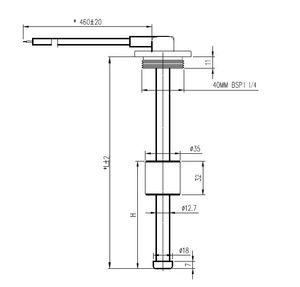 Zengin A3 serisi 200mm 2400mm 0 190ohm 0-5V 4-20mA endüstriyel sıvı seviye göstergesi yakıt izleme sistemi için dijital göstergesi ile - Product Image 6