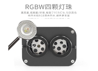 Source de lumière LED à fibre optique 12V bicolore à 2 connecteurs pour plafond de voiture, effet ciel étoilé scintillant, pour modification automobile