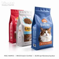 YOUYI Sachet Doypack Personnalisé pour Aliments pour Animaux, 4 couches, en Feuille d'Aluminium, Fermeture Zip Refermable, 2lb, pour Grands Chiens, Qualité Alimentaire, Sans BPA