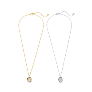 Collana con Ciondolo a S in Oro e Argento, Acciaio 45449, Set da 12 Pezzi - Product Image 2