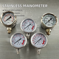 High Pressure Meter Gauge Portable Pressure Gauge 200 Bar with Lowest Price