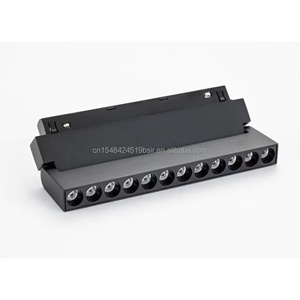 Rail lumineux magnétique moderne, corps en alliage d'aluminium Magmatic, base à 4 fils, blanc chaud CCT, 220-240V AC, CRI élevé 90, durée de vie de 50 000 heures - Product Image 3