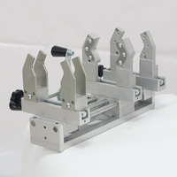 Machine à souder par fusion de prises portables, gabarit de suspension, 20-63 mm, tuyau en plastique PE/PP/PVDF/PB, soudage de tubes, 4 pinces