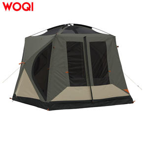 เต็นท์พกพาสำหรับตั้งแคมป์กลางแจ้ง Woqi แบบ 2 ห้องนอน ผ้า Oxford น้ำหนัก 6 กก. สำหรับ 3 ฤดู กันน้ำ - Product Image 3