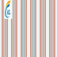 Tissu imprimé sur mesure - C'est notre propre motif, série rayée, peut être imprimé sur différents types de tissus de base.