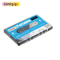 Disque dur externe portable YE 500G avec plus de 55 000 jeux rétro (PSP//SATURN/Wii) Connexion filaire pour ordinateur/ordinateur portable