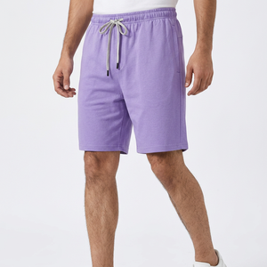 Shorts d'été en coton pour hommes, vêtements de sport athlétiques, logo personnalisé, shorts en coton de marque privéeexpédition DDP - Product Image 1