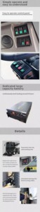 Barredora <span class=keywords><strong>El</strong></span>éctrica Articulada CHR21SEV con Batería de Litio y Sistema de Filtración Húmedo/Seco - Product Image 5