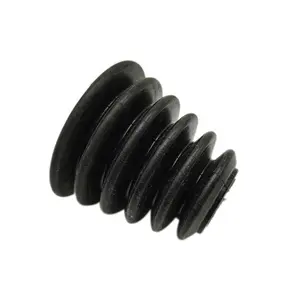 Factory Customized Flexible NBR EPDM Silicone Rubber Dust Cover Bellows For Auto