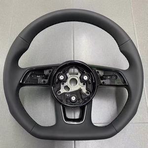 <span class=keywords><strong>Volant</strong></span> personnalisé en cuir semi-perforé pour Audi S RS <span class=keywords><strong>Sline</strong></span> logo A4 B9, sans bouton ni palette - Product Image 5