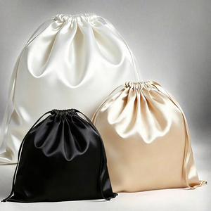 Bolsas de Regalo de Joyería Pequeñas, Personalizables con Logotipo, de Algodón Orgánico con Cordón, Listas para Enviar, en Stock, Entrega Rápida, MOQ Bajo, Reciclables - Product Image 2